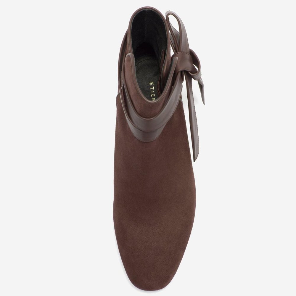 Etienne Aigner Suede Ankle Boot - Picture 4 of 10